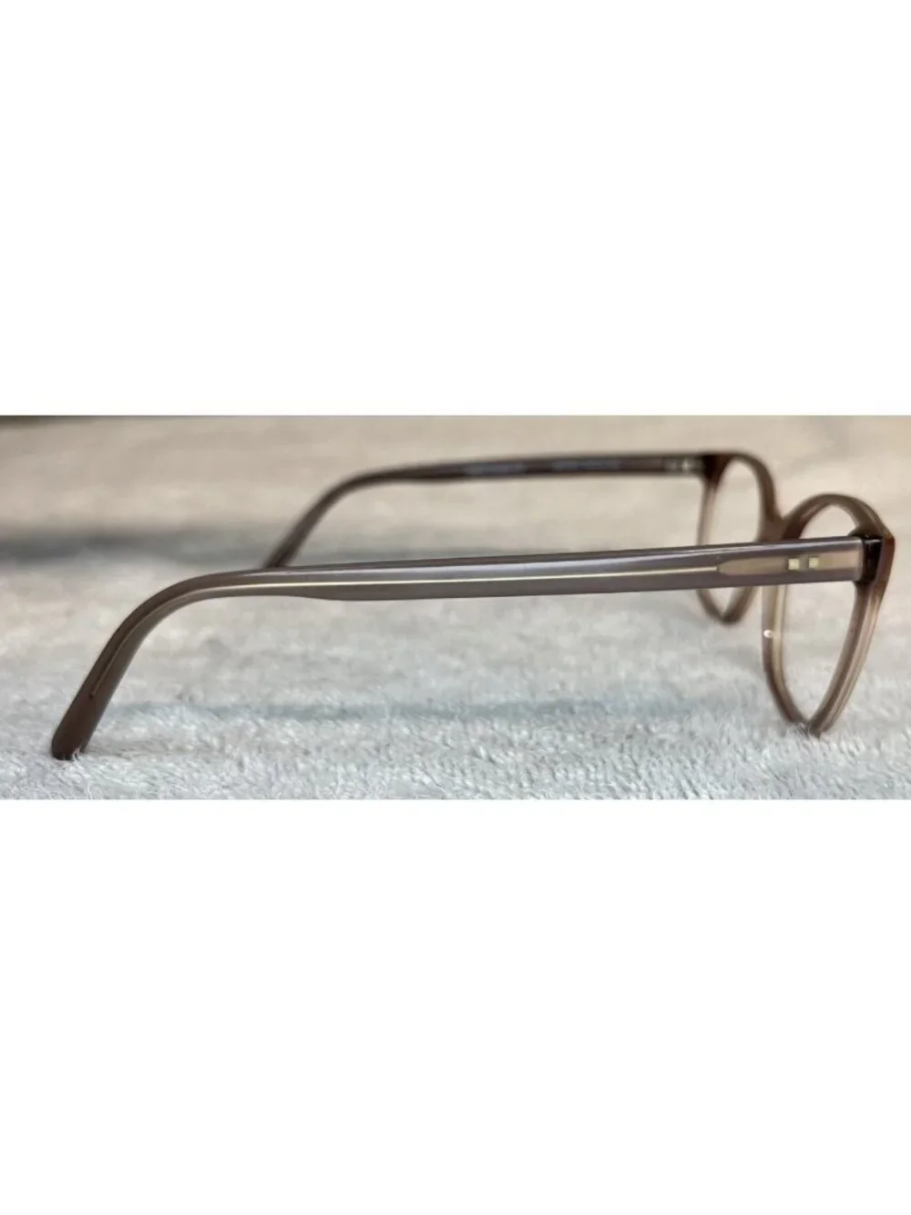 Götti Switzerland SALY BTC Pale Nude Clear Full Rim Eyeglasses Frames 53-15-140